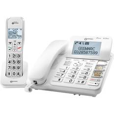 Landline Phones Geemarc Senior Telephone Corded Base Station