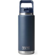 Yeti Rambler 26 oz Straw Bottle Navy Drikkedunk