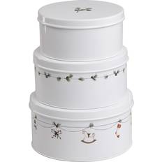 Sögne Home 3 Delar Christmas Vit Kakburk 3L