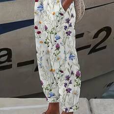 Temu Casual Pants For Women With Random Prints
