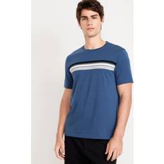Old Navy Crew-Neck Striped T-Shirt - Blue/White
