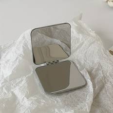 Cosmetics Temu Handheld Double-sided Small Mirror Portable Flip