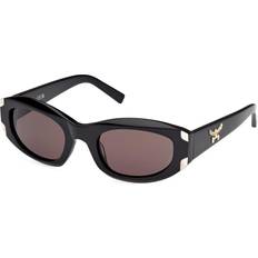 Smoke Oval Ladies Sunglasses MW0006 - Black