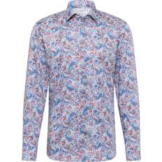 Eterna Slim Fit Performance Shirt - Light Red