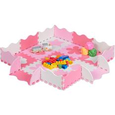 Relaxdays Speeltapijt Puzzelmat 31.5 x 31.5 x 1 cm