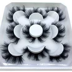 Cosmetics Temu Natural 3D False Eyelashes Makeup Kit - 8-25mm
