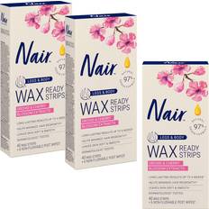 Nair Hair Remover Wax Ready Strips 3-Pack