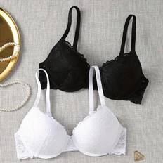 Shein Bras Shein Multi-Color Sexy Lace Underwear For Women - Black