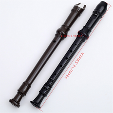 Recorders Typecat Red ABS Recorder 8-Hole Flute