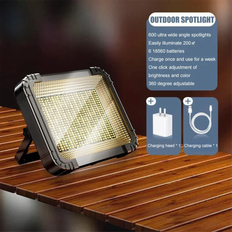 Camping & Outdoor Typecat 600LED Portable Rechargeable Lantern Tent Light