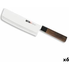 Quttin Køkkenkniv Takamura Brun Sølvfarvet 17 cm
