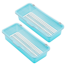 Rectangular Cutlery Trays Typecat Flatware with Lid Utensil Storage Lid Cutlery Tray