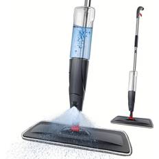 Temu Spray Mop Floor Mop With 3 Reusable Mop Pads 700 Ml