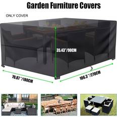 Temu Patio Furniture Cover Outdoor Table Chair Sofa Set