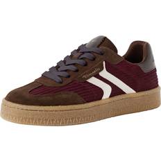 Tamaris Läder Sneakers Tamaris Dam Sneakers Från Magasin Merlot Comb