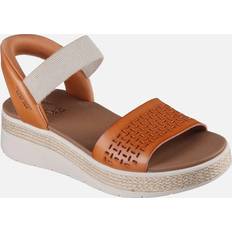 Skechers Platform Slippers & Sandals Skechers Sun Ray Vegan Leather Sandals - Brown