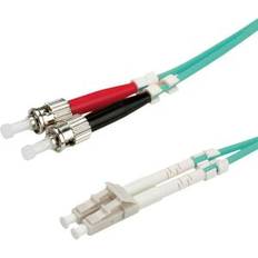 Kablar Value Fiberoptik LWL Anslutningskabel LC-stiftdon ST-15-stiftdon