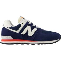 Baby Kinderenschoenen New Balance Junior Sneakers - Navy/Wit