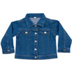 Organic Cotton Jackets Children's Clothing Babybugz Denim Jacket Rocks - Blue