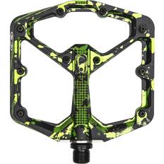 Crankbrothers Stamp 7 Mountain Bike Pedals Large Black Lime