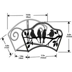Hose Hangers Temu Heavy Duty Metal Garden Hose Holder 150ft
