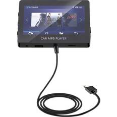 FM Transmitters Tlily Car MP5 Bluetooth 5.0 FM Transmitter Support TF U Disk