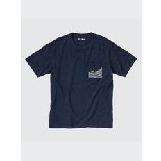 Uniqlo Ukiyo E Ut Graphic T Shirt Sleeve - Navy