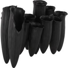 Deco 79 Ceramic Abstract Decorative 13 x 5 Vase