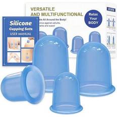 Cupping Therapy Shein Elera Silicone Cupping Therapy Set 4 Cups