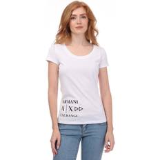 Armani Clothing Armani Womens Ladies Slim T-Shirt - White