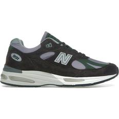 New Balance Made in UK 991V2 - Licorice/Lavender Grey/Douglas Fir