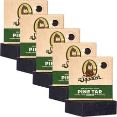 Dr. Squatch Men's Bar Soap 5-Pack Pine Tar Forest