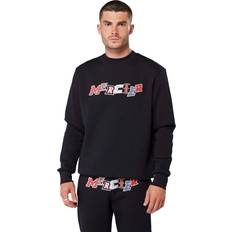 Mercier Jumpers Mercier Mens Anonymous Crew Neck Sweatshirt - Navy