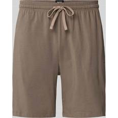 Mix And Match Jersey Shorts - Brown