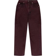 Red Jeans Rag & Bone Charlie High Rise Barrel Leg Jeans Burgundy