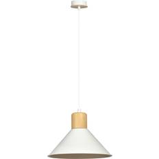 Emibig Pendler Emibig Rowen 1 Hvid Pendellampe E27 230V Max 15W Pendel