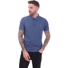 FARAH Herr Pikétröjor FARAH Unisex Adult Hudson Polo Shirt - Blue