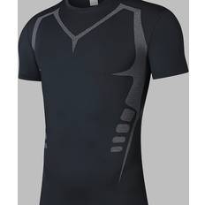Temu Men's Athletic Muscle Fit T-shirt