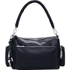 Desigual 3D Logo Bowling Bag - Black