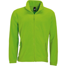 Sol's North Full Zip Outdoor Fleece Jacket - LIme