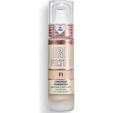 Revolution Beauty IRL Filter 16H Longwear Soft Matte Foundation F1