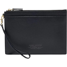 Marc Jacobs The Leather Small Wristlet - Black