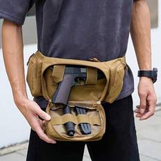 Green Bum Bags Shein Portable Outdoor Mountaineering Leisure Waist Bag