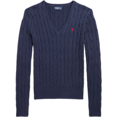 Polo Ralph Lauren Cable Knit Cotton Sweater - Hunter Navy Blue