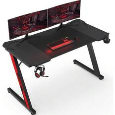 Gaming Accessories Shein Homall Gaming Desk Carbon Fibre Covered