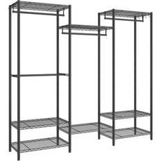 Songmics Steel Black Clothes Rack 175x180cm