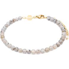 Grey Bracelets Sloya Bracelet Femme Serena en Pierres - Gris