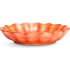 Mateus Oyster Orange Serving Bowl 90cl 24cm
