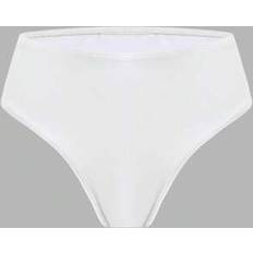 Shein Bikini Bottoms Shein Swim Vcay Bikini Bottom Triangle Panties - White