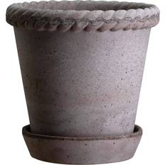 Terrakotta Krukor Bergs Potter Emilia Pot - Grey Terracotta ∅16cm